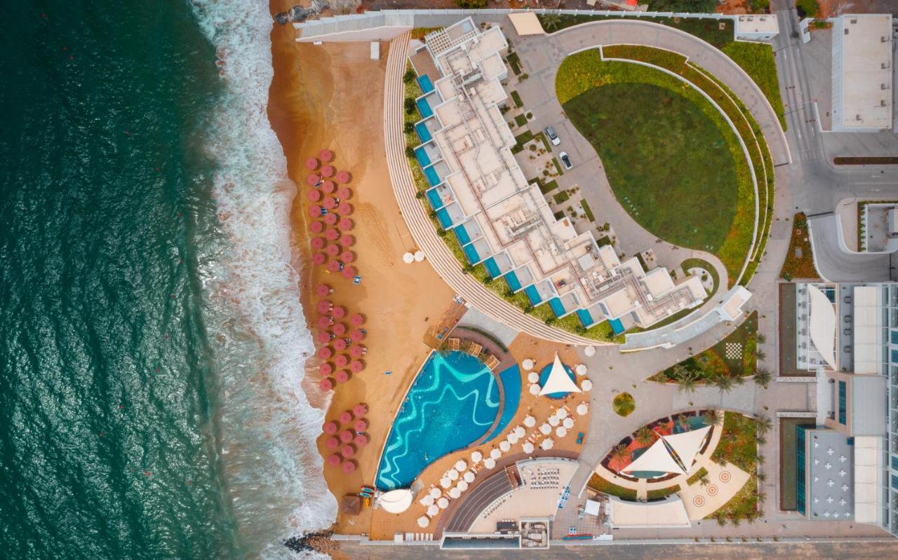 Royal M Al Aqah Beach Resort By Gewan Exterior foto Aerial view of the resort