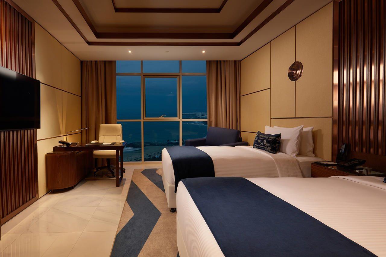 Royal M Al Aqah Beach Resort By Gewan Exterior foto Deluxe Room