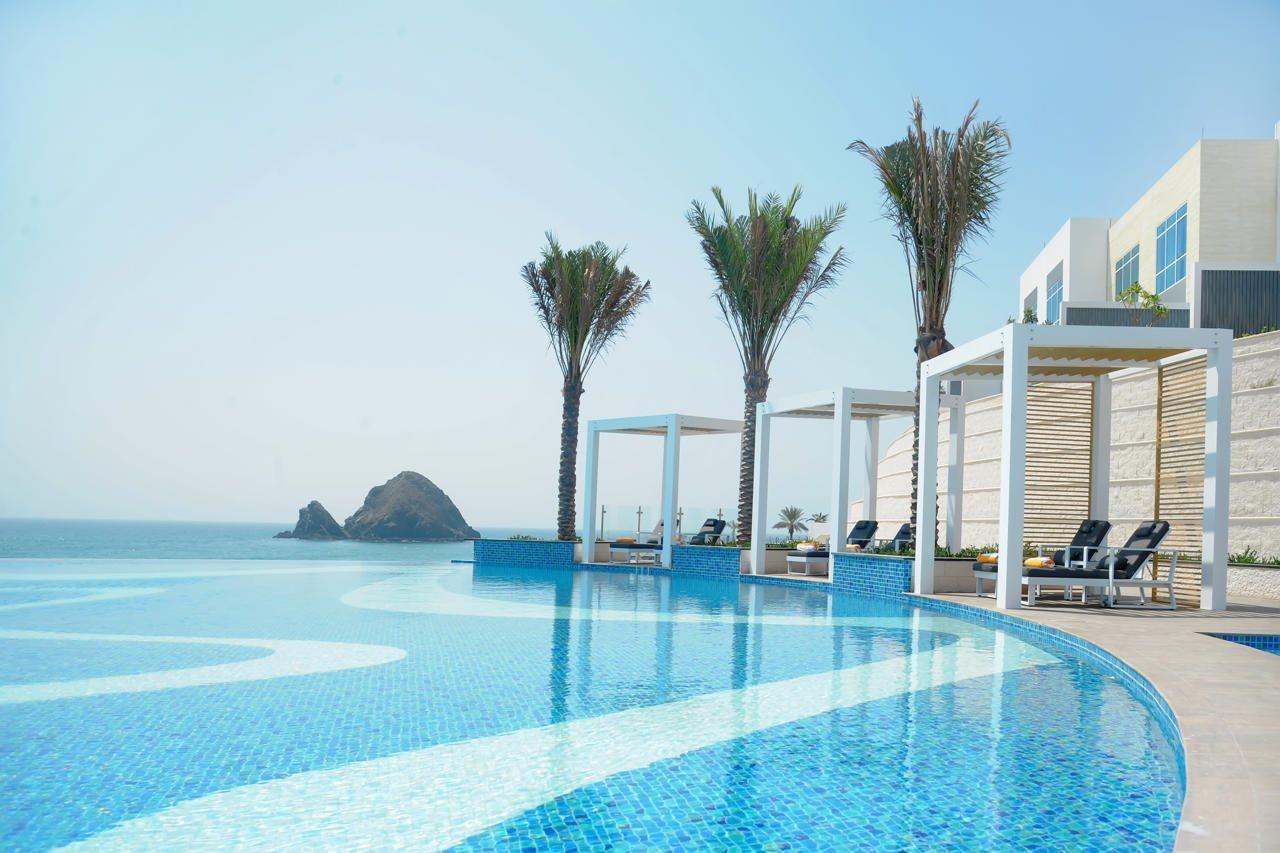 Royal M Al Aqah Beach Resort By Gewan Exterior foto The Cove Rotana Resort